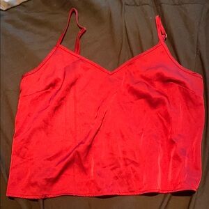 Red Women's Camisole Top